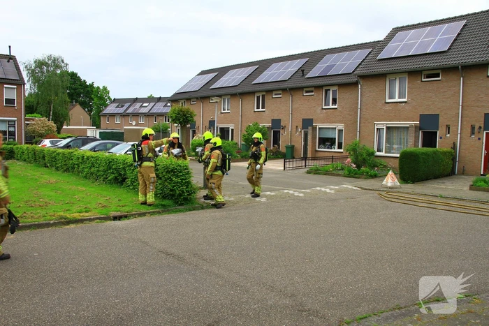 Explosiegevaar door gaslekkage in woning