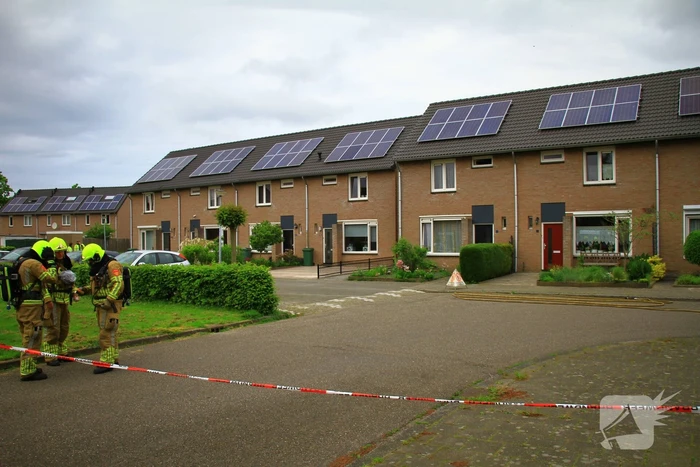 Explosiegevaar door gaslekkage in woning
