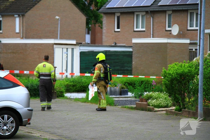 Explosiegevaar door gaslekkage in woning