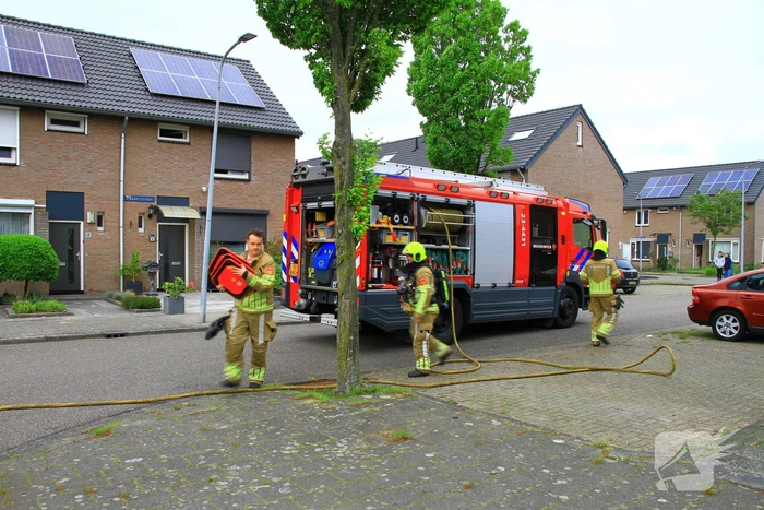 Explosiegevaar door gaslekkage in woning