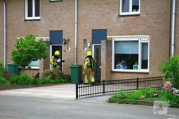 Explosiegevaar door gaslekkage in woning