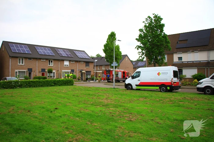 Explosiegevaar door gaslekkage in woning