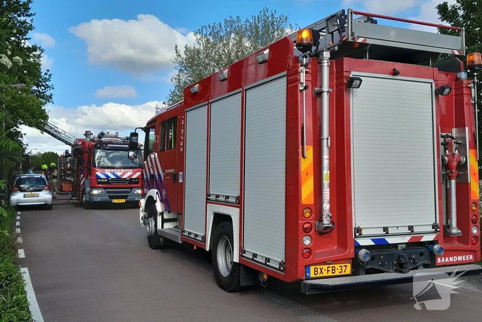 Brand in vrijstaande woning snel onder controle