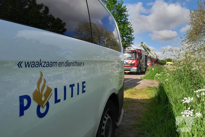 Brand in vrijstaande woning snel onder controle
