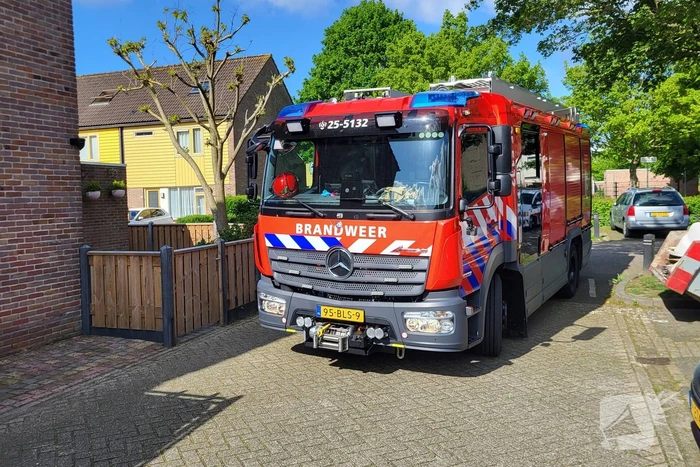 Brandweer ingezet voor woningbrand