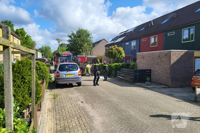 Brandweer ingezet voor woningbrand