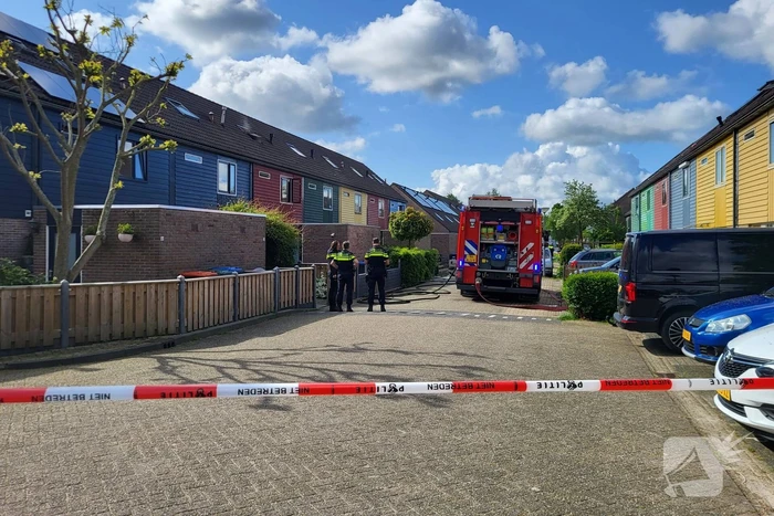 Brandweer ingezet voor woningbrand