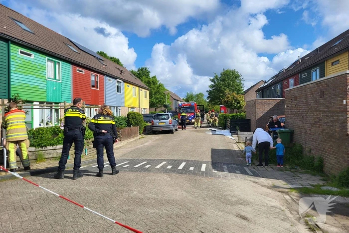 Brandweer ingezet voor woningbrand