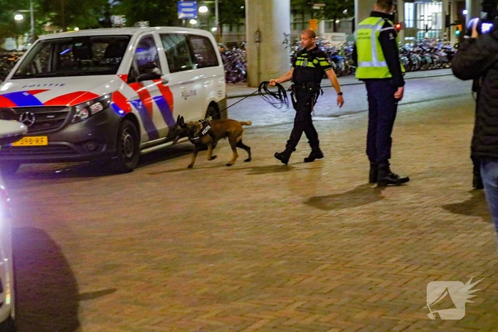 Steekpartij voor treinstation