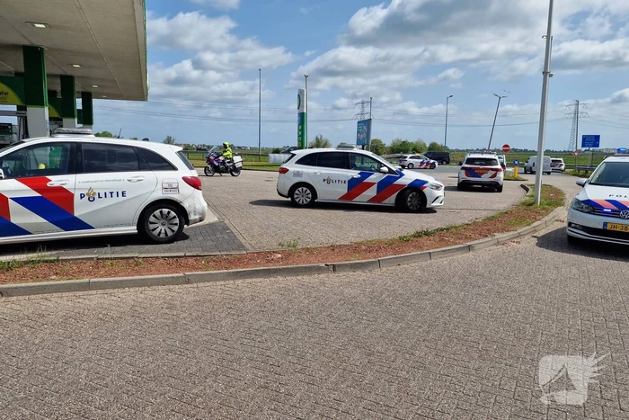 Politie doet onderzoek naar schietpartij BP-tankstation