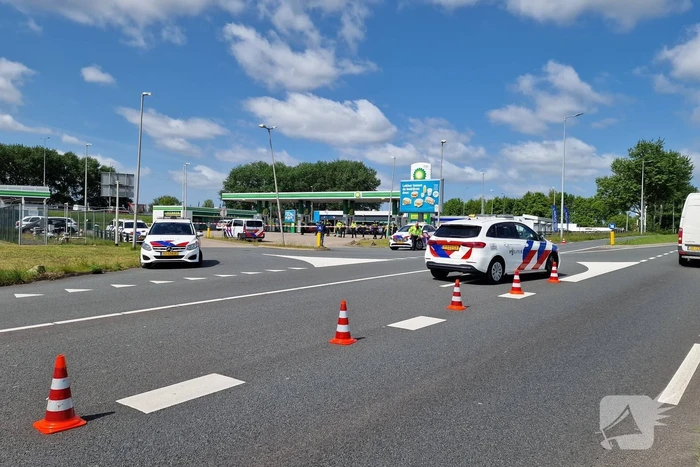Politie doet onderzoek naar schietpartij BP-tankstation
