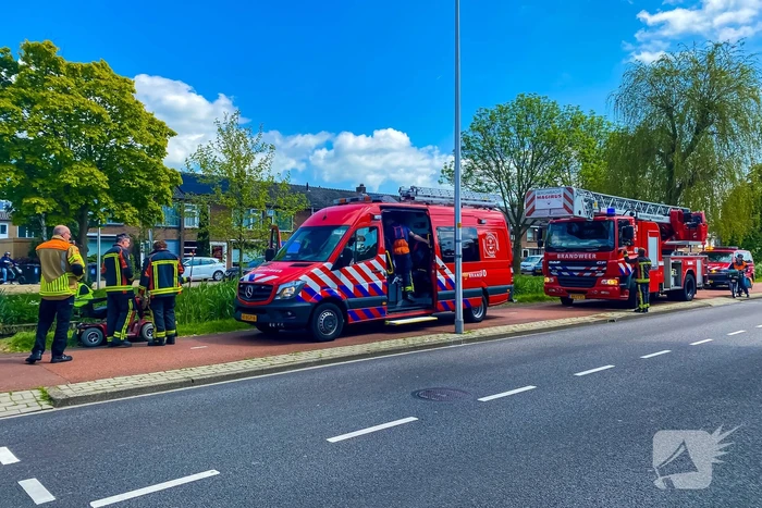 Verlaten scootmobiel aangetroffen aan waterkant