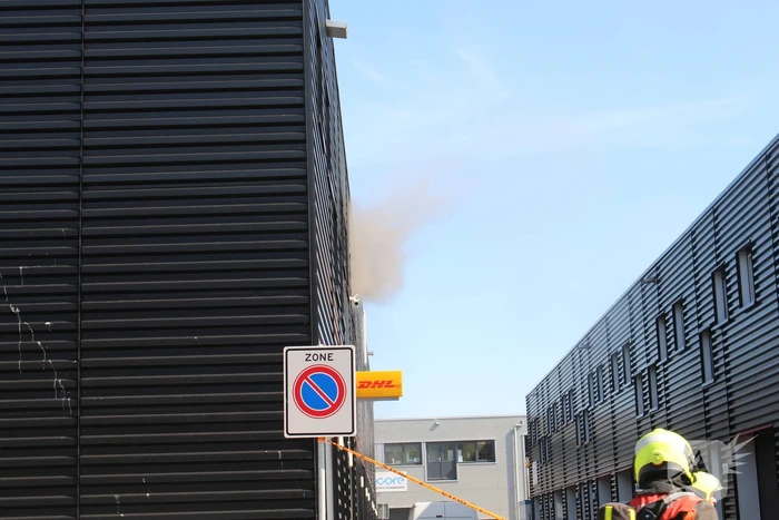 Grote brand in opslagloods