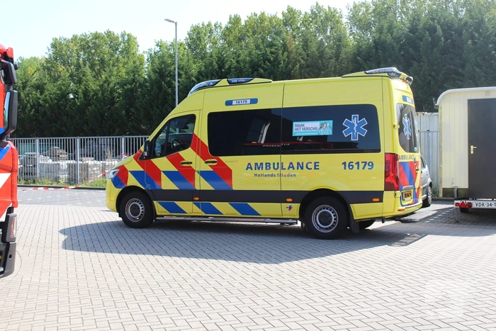 Grote brand in opslagloods