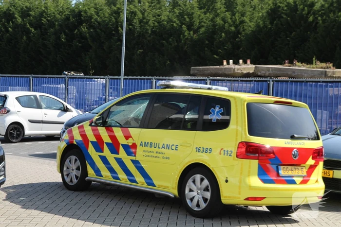 Grote brand in opslagloods
