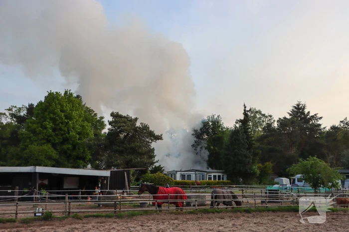 Aanhouding na hevige brand in drie glampingtenten
