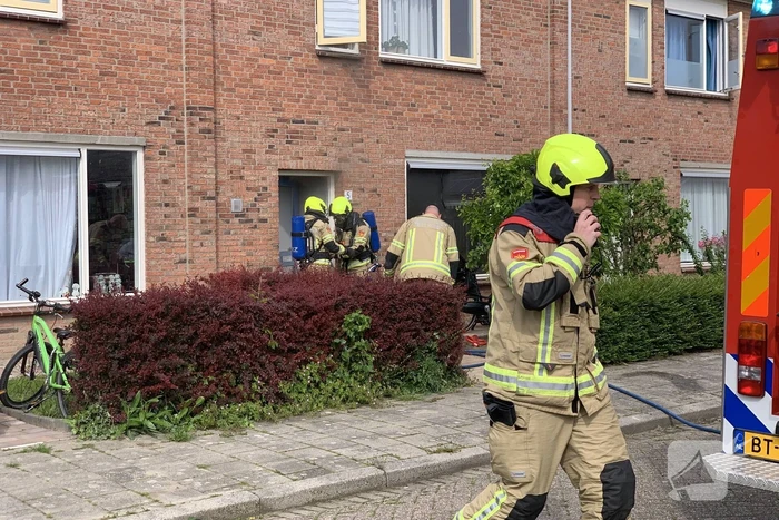 Twee kinderen nagekeken na woningbrand