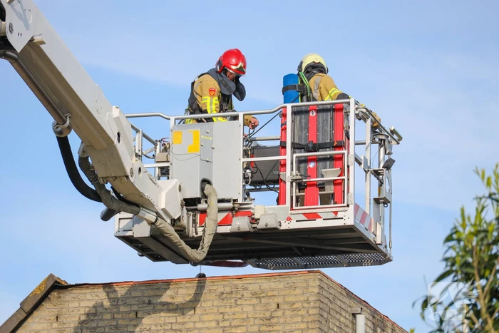 Uitslaande brand in woning