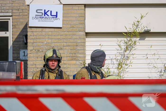 Uitslaande brand in woning