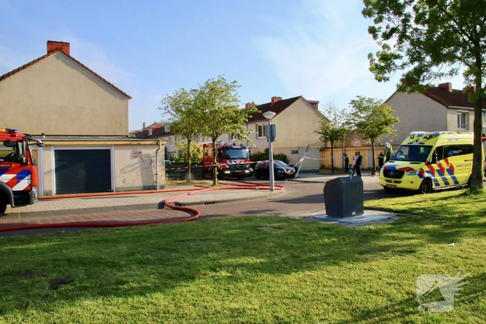 Brand na mogelijke explosie