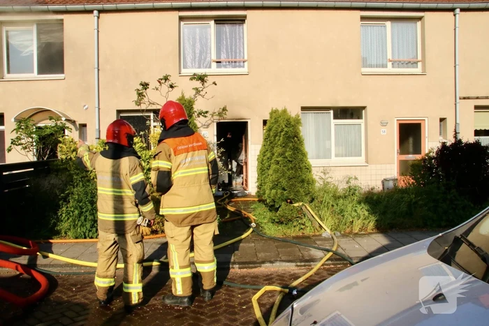 Brand na mogelijke explosie