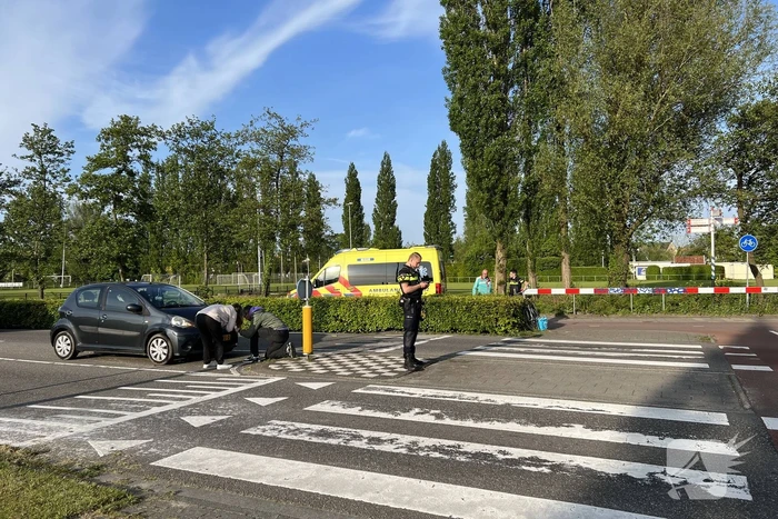 Fietser gewond bij aanrijding met auto