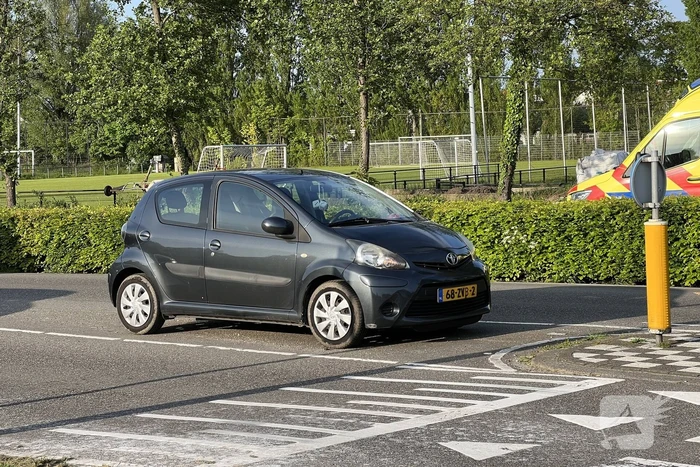 Fietser gewond bij aanrijding met auto