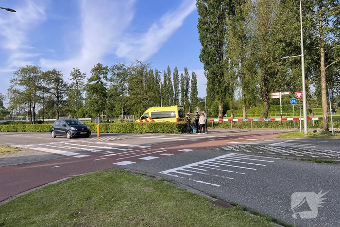 Fietser gewond bij aanrijding met auto
