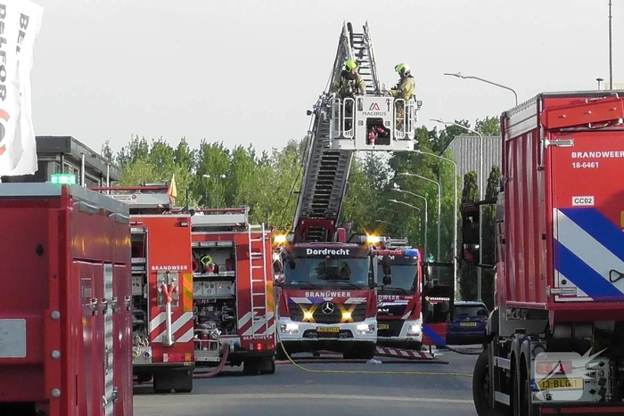 Zeer grote brand bij orthopedisch bedrijf