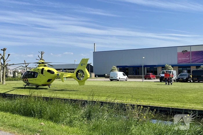 Ernstig ongeval bij bedrijf voor planten