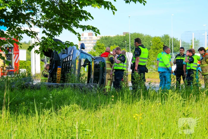 Persoon ernstig gewond bij eenzijdig ongeval