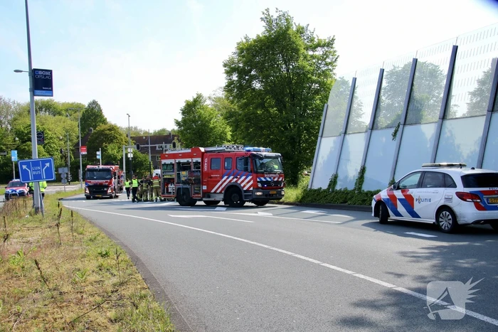 Persoon ernstig gewond bij eenzijdig ongeval