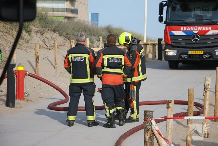 Frituur veroorzaakt brand in strandpaviljoen