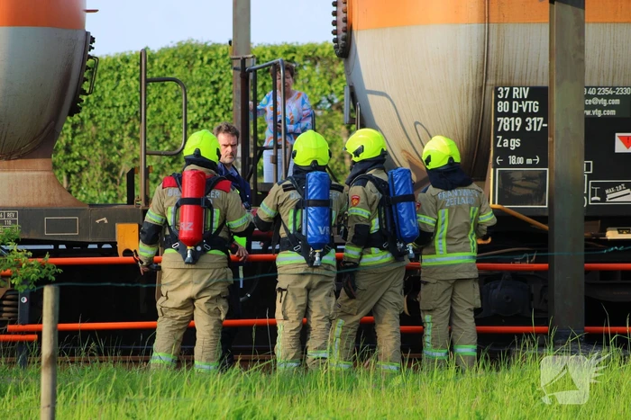 Brandweer ingezet voor mogelijke treinbrand