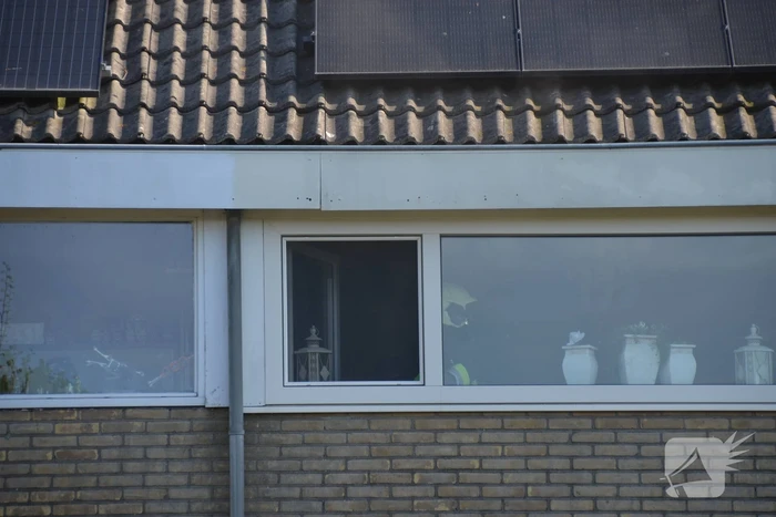 Hevige brand in keuken van woning