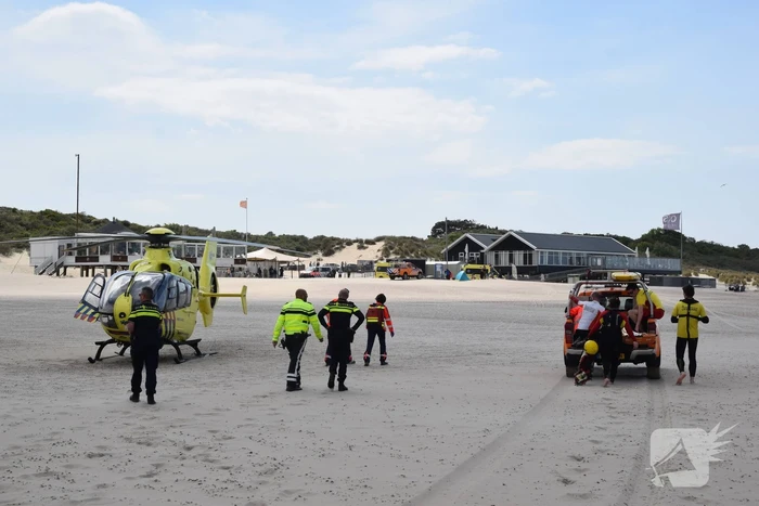 Lifequard ernstig gewond bij ongeval met waterscooter