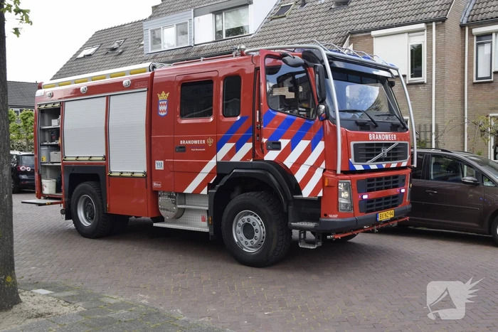 Brand in keuken snel onder controle