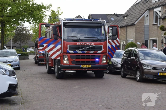 Brand in keuken snel onder controle