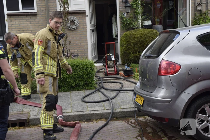 Brand in keuken snel onder controle