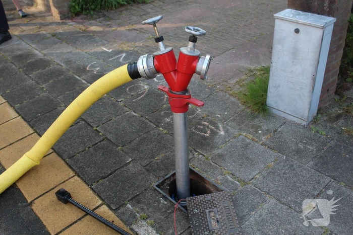 Brandweer ingezet voor keukenbrand, woningen ontruimd