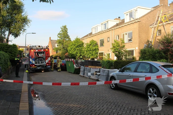 Brandweer ingezet voor keukenbrand, woningen ontruimd
