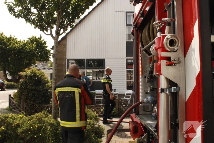 Brand in woning snel geblust