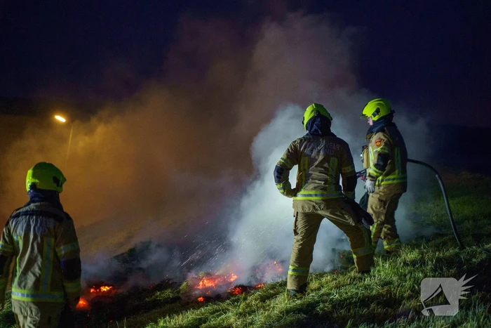 Bermbrand snel geblust
