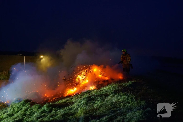 Bermbrand snel geblust