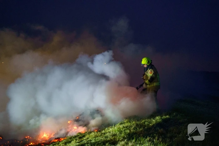 Bermbrand snel geblust