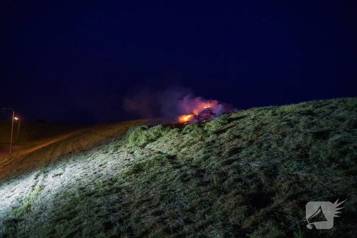 Bermbrand snel geblust