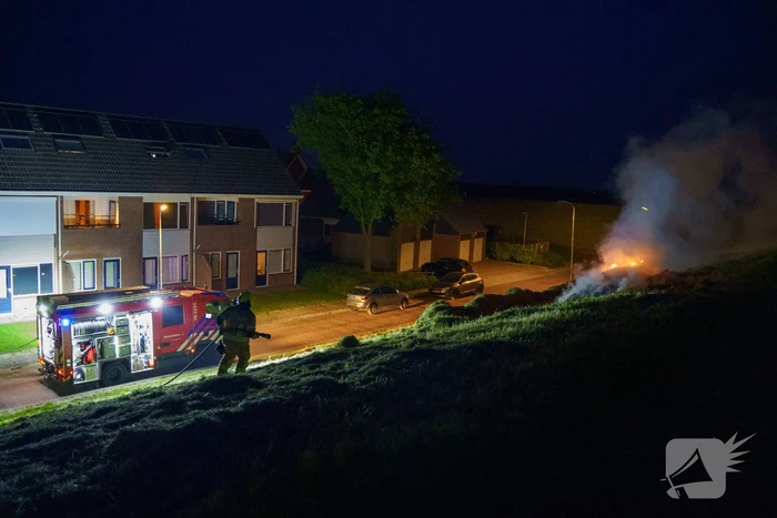 Bermbrand snel geblust