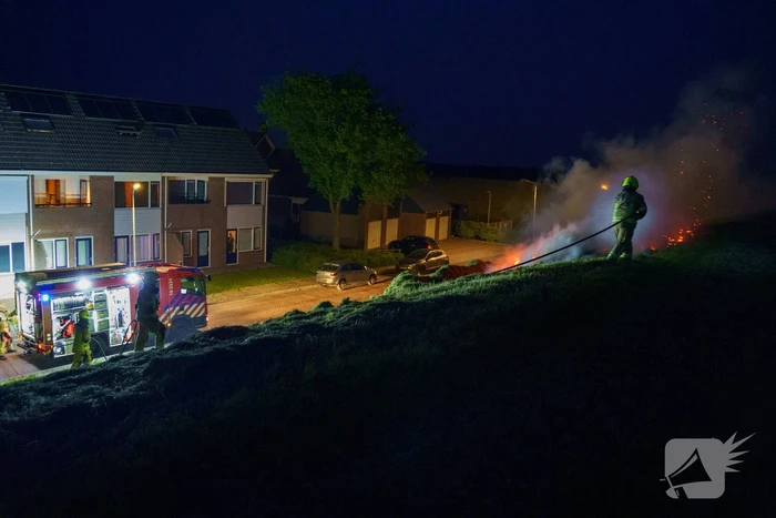 Bermbrand snel geblust