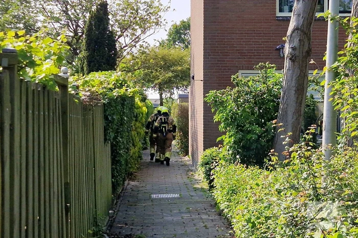 Brandweer ingezet voor gaslekkage