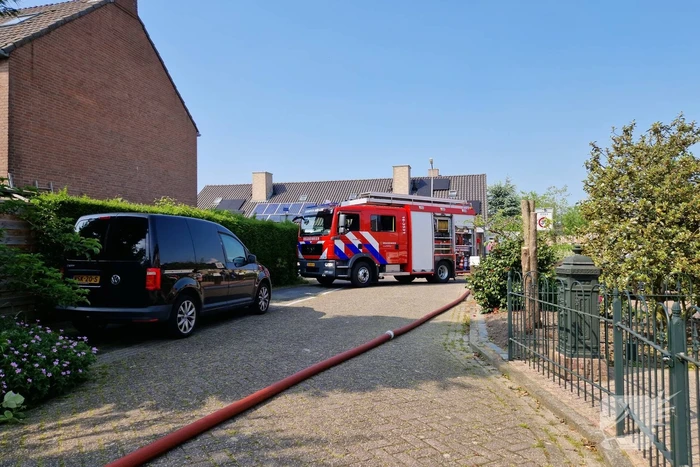 Brandweer ingezet voor gaslekkage
